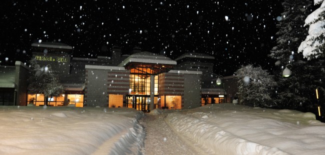 Terme di Pejo in inverno